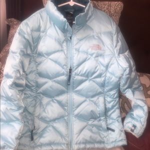 Girls youth North Face down 550 jacket